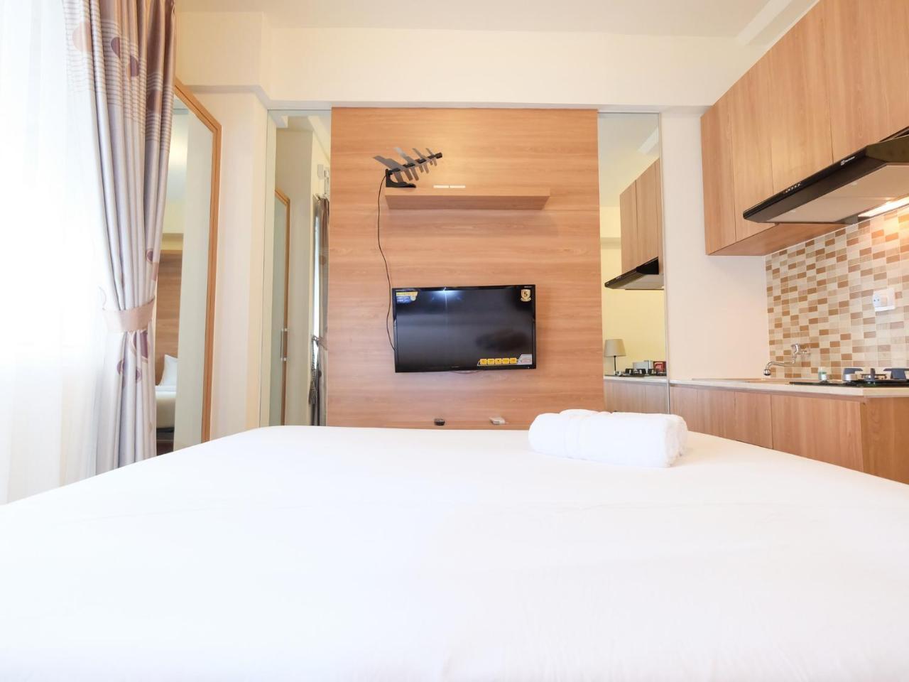 Modern Studio At Green Pramuka City Apartment Near To Shopping Center By Travelio Jakarta Ngoại thất bức ảnh